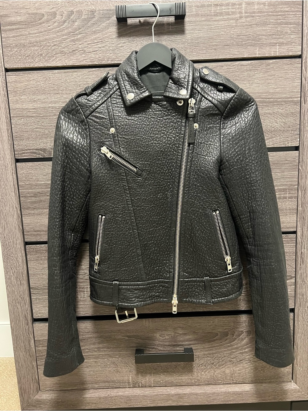 Mackage Aritzia leather jacket